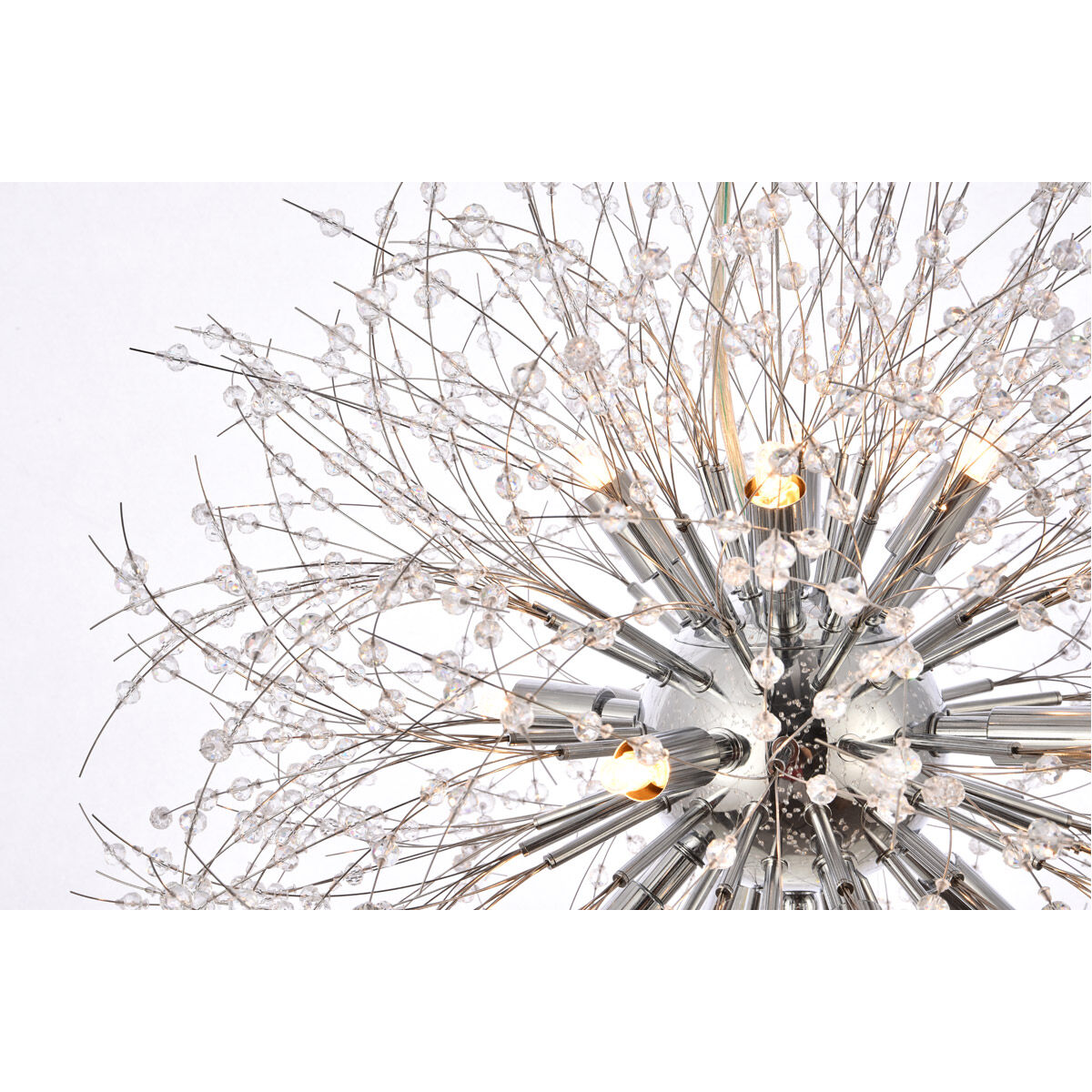 Solace 12 Light 24 inch Chrome Pendant Ceiling Light