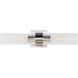 C&M by Chapman & Myers Geneva 2 Light 4.5 inch Polished Nickel Sconce Wall Light