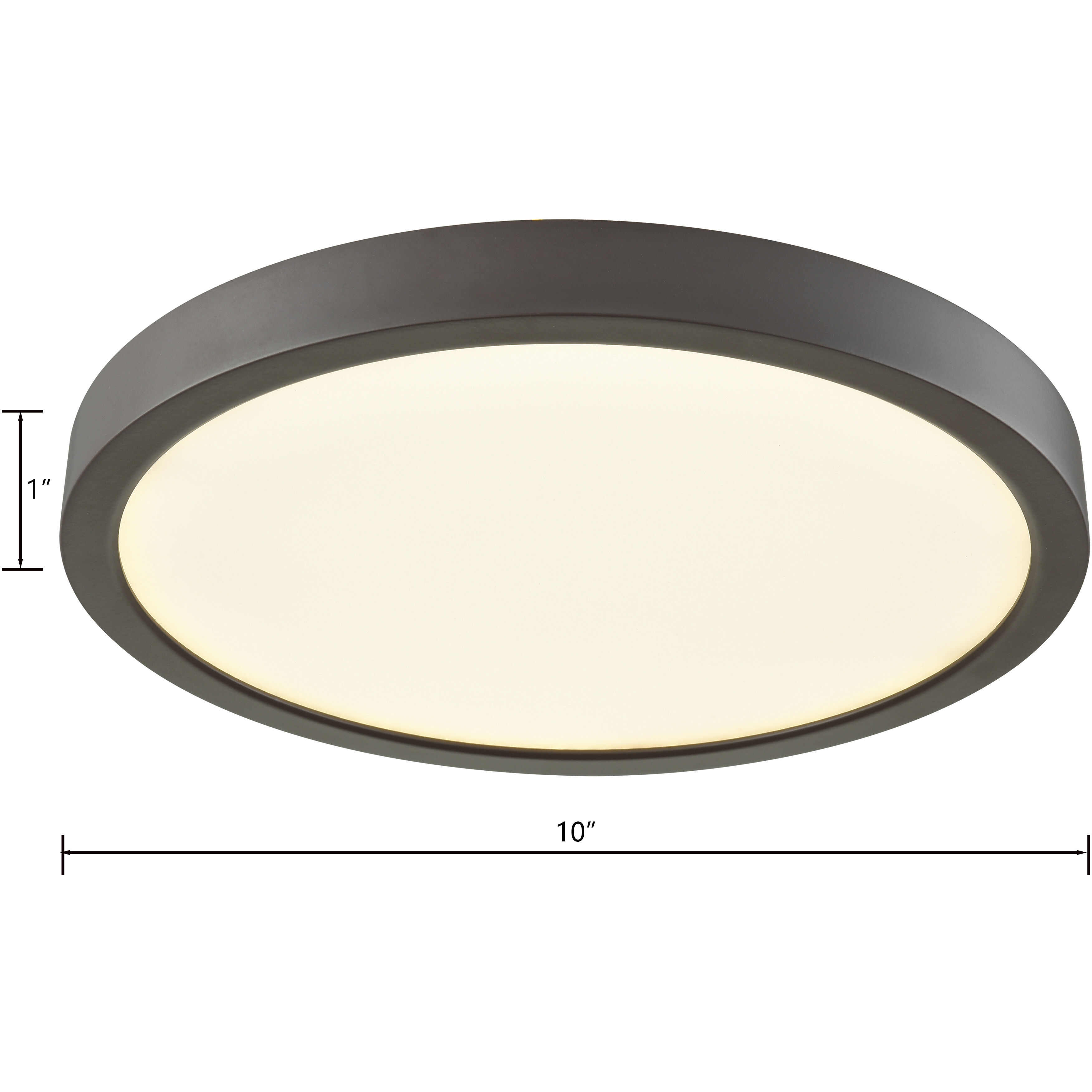 Titan Integrated LED Oil Rubbed Bronze Down Light