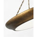 Christiane Lemieux Lenoir 36 inch Vintage Gild Chandelier Ceiling Light