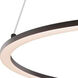 Circa 1 Light 23.6 inch Black Pendant Ceiling Light