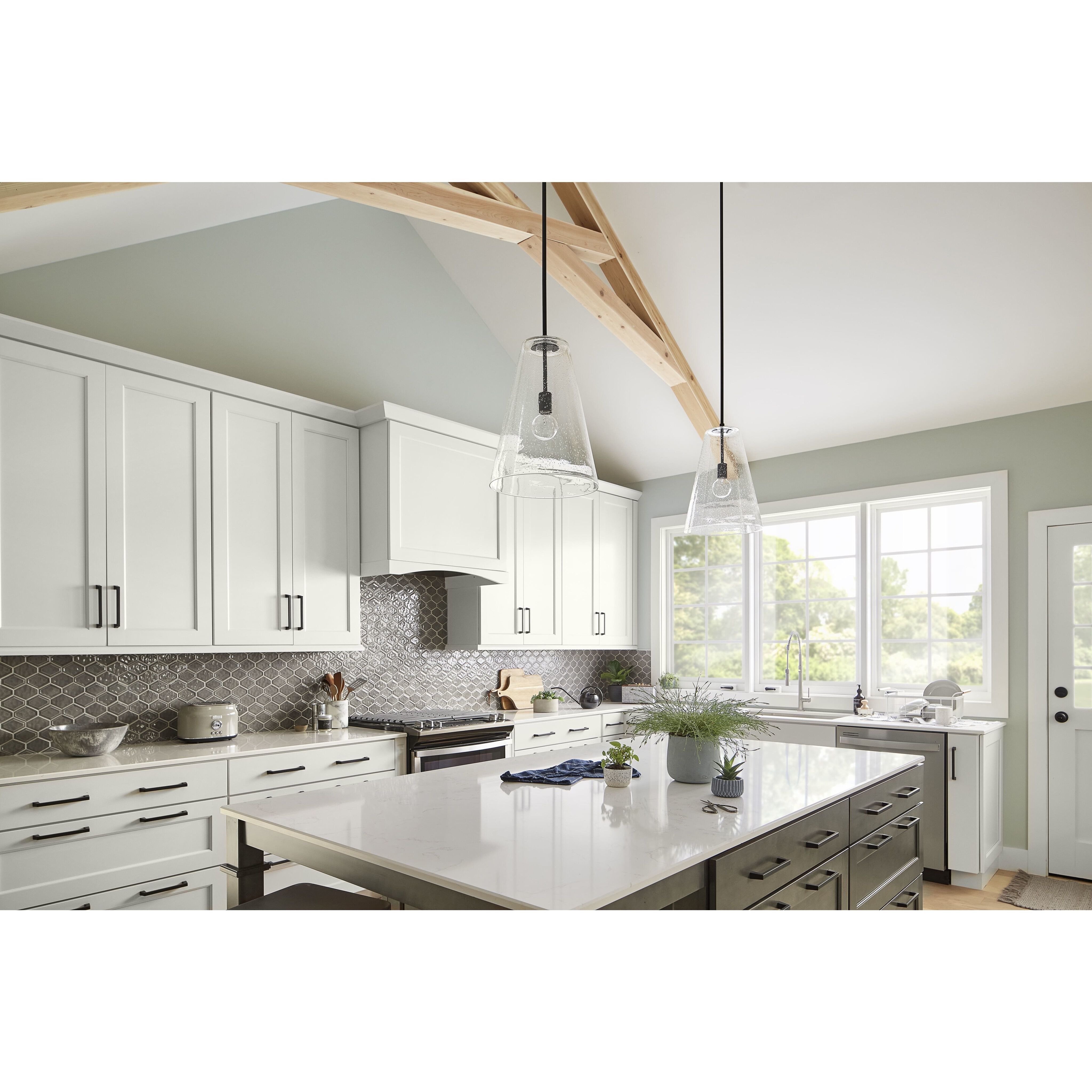 Vance 1 Light 13 inch Satin Black Indoor Pendant Ceiling Light