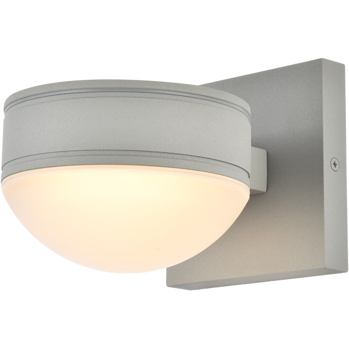 Raine Outdoor Wall Light in Silver