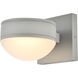 Raine Outdoor Wall Light in Silver