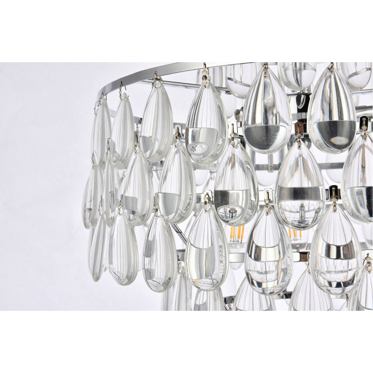 Mila 3 Light 16 inch Chrome Pendant Ceiling Light
