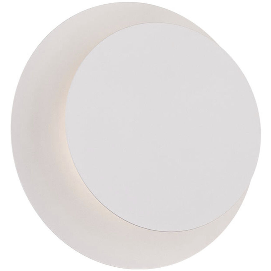 Moonglow Wall Sconce Wall Light in 2700K, White, dweLED