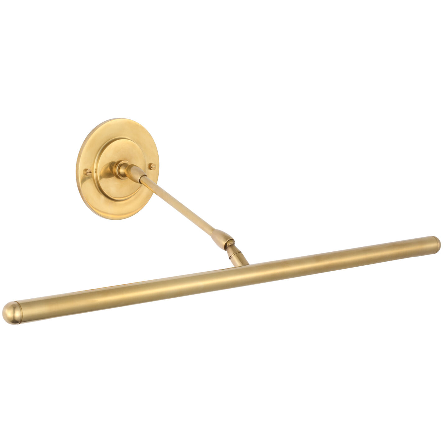 Amber Lewis Emery 15 watt 24 inch Hand-Rubbed Antique Brass Picture Light Wall Light