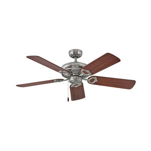 Lafayette 52 inch Brushed Nickel with Cherry, Mahogany Blades Fan