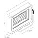 Horizon 24VDC
 120V 30.00 watt Black Landcsape, Flood Light