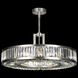 Crystal Enchantment 6 Light 29 inch Silver Pendant Ceiling Light