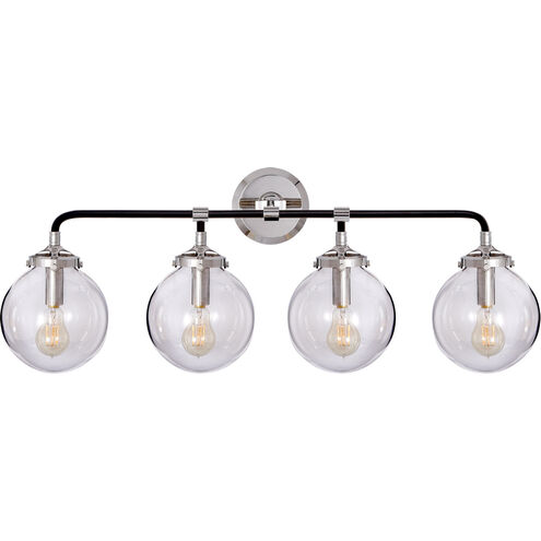 Ian K. Fowler Bistro 4 Light 30.00 inch Bathroom Vanity Light