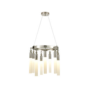 Fusion 9 Light 25 inch Polished Nickel Chandelier Ceiling Light