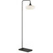 Solfeggio 61.5 inch 7 watt Oil Rubbed Bronze and Opaque White Floor Lamp Portable Light