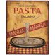 Pasta Yellow Wall Art