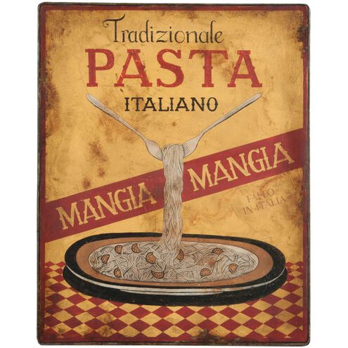 Pasta Yellow Wall Art