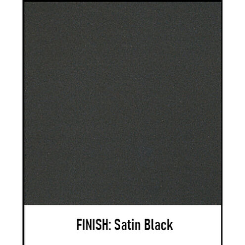 Mission 12V 18 watt Satin Black Outdoor Landscape in Cream, Empty