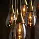 Giselle 9 Light 51 inch Antique Brass Linear Multi-Port Chandelier Ceiling Light