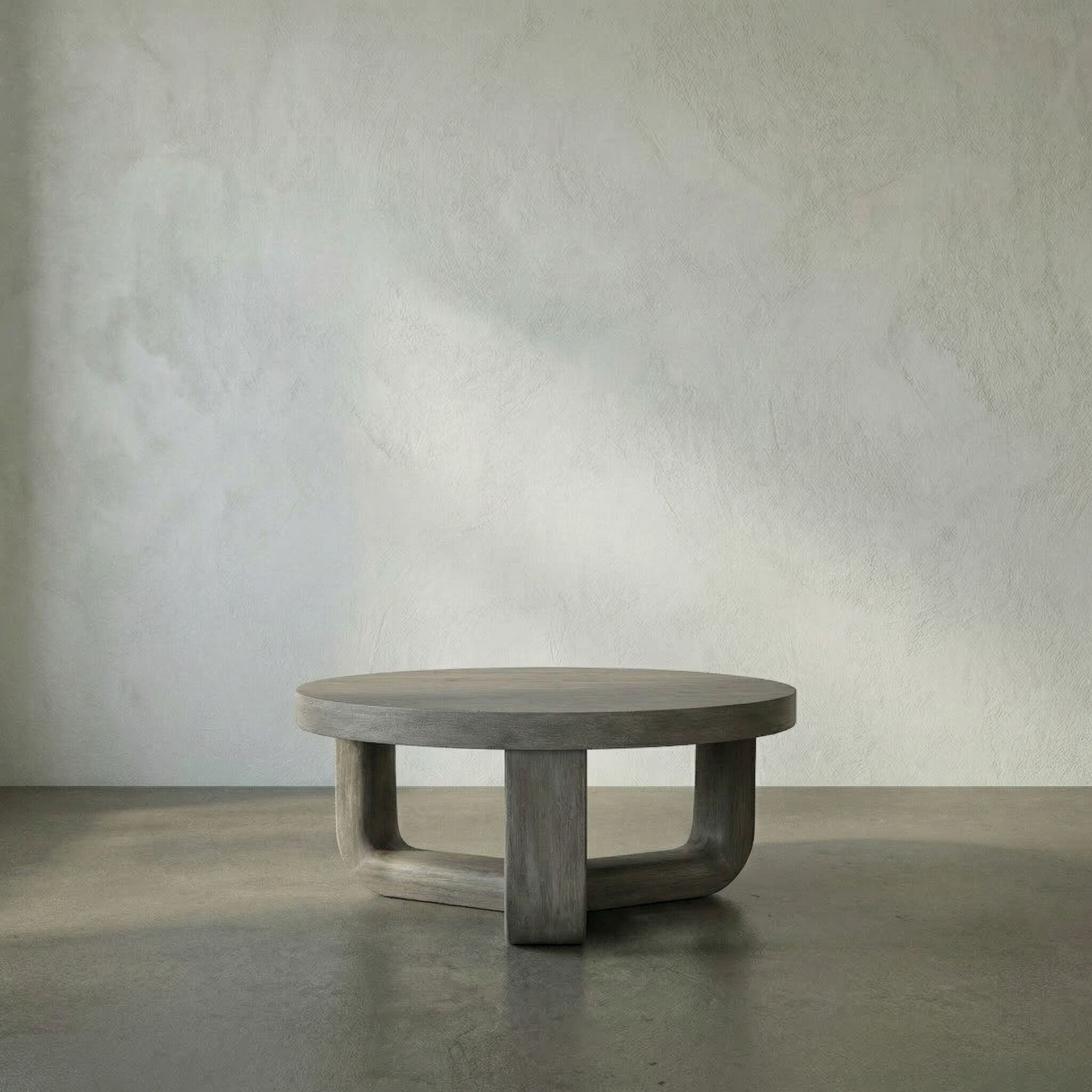 Joel 40 X 40 inch Distressed Grey Coffee Table