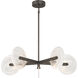 Ainslie LED 30 inch Mediterranean Bronze Chandelier Ceiling Light