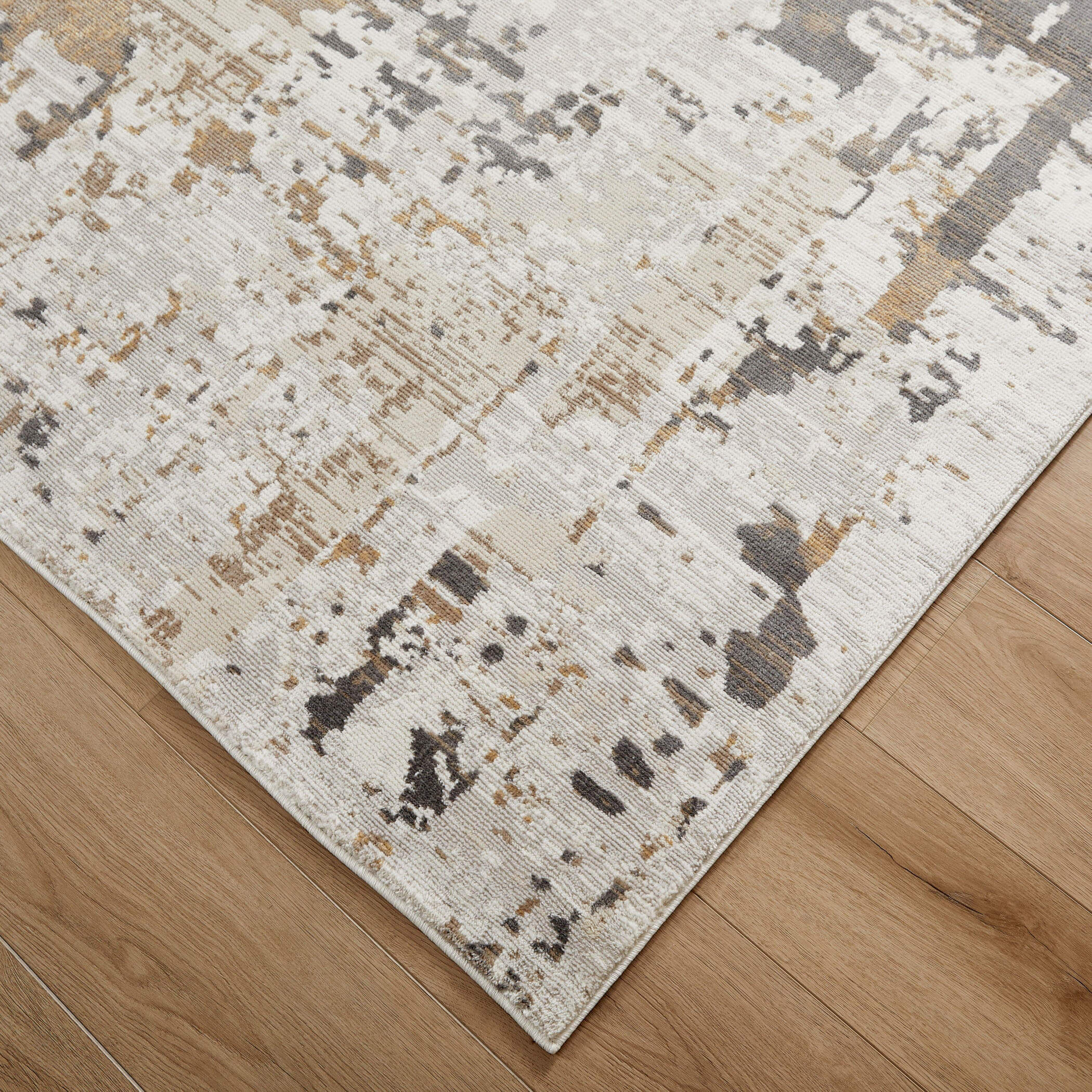 Veleka 114 X 79 inch Earth Tones Rug in 6 x 9
