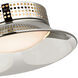 Kelly Wearstler Precision LED 7.25 inch Polished Nickel Flush Mount Ceiling Light