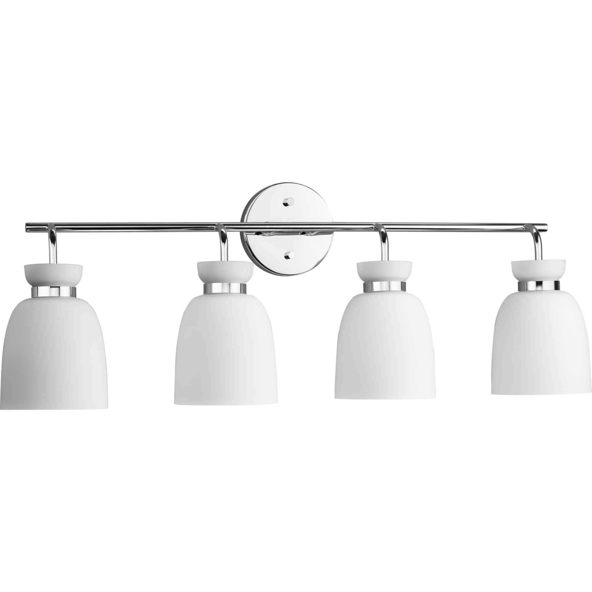 Lexie 4 Light 30 inch Polished Chrome Bathroom Vanity Light Wall Light