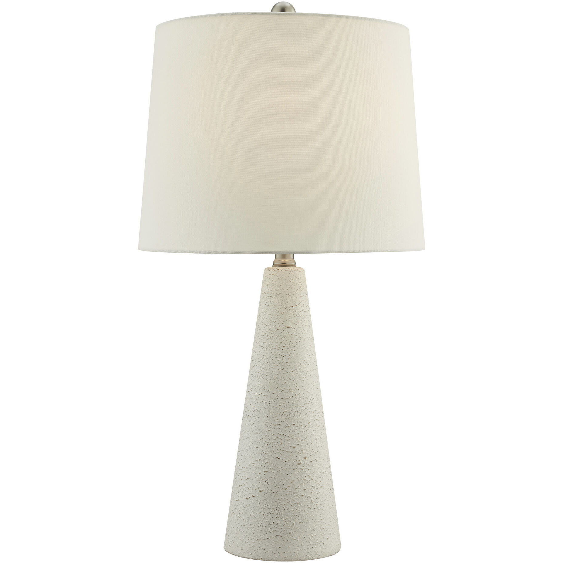 Pillan 24.25 inch 100.00 watt White Table Lamp Portable Light