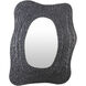 Nero 42 X 30 inch Textured Wall Mirror