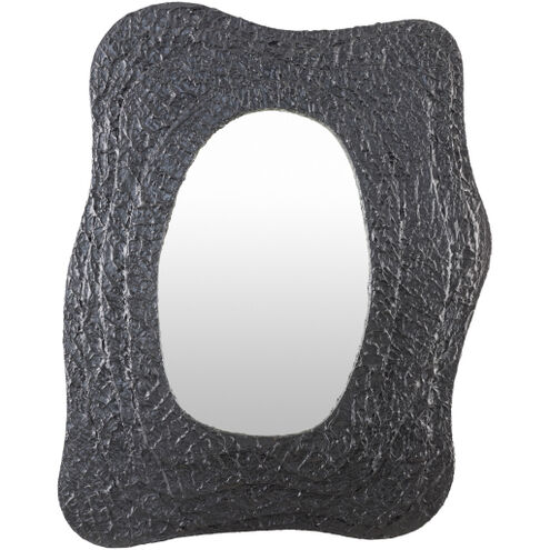 Nero 42 X 30 inch Textured Wall Mirror