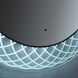 Perla 48 X 48 inch LED Lighted Mirror, Vanita by Oxygen