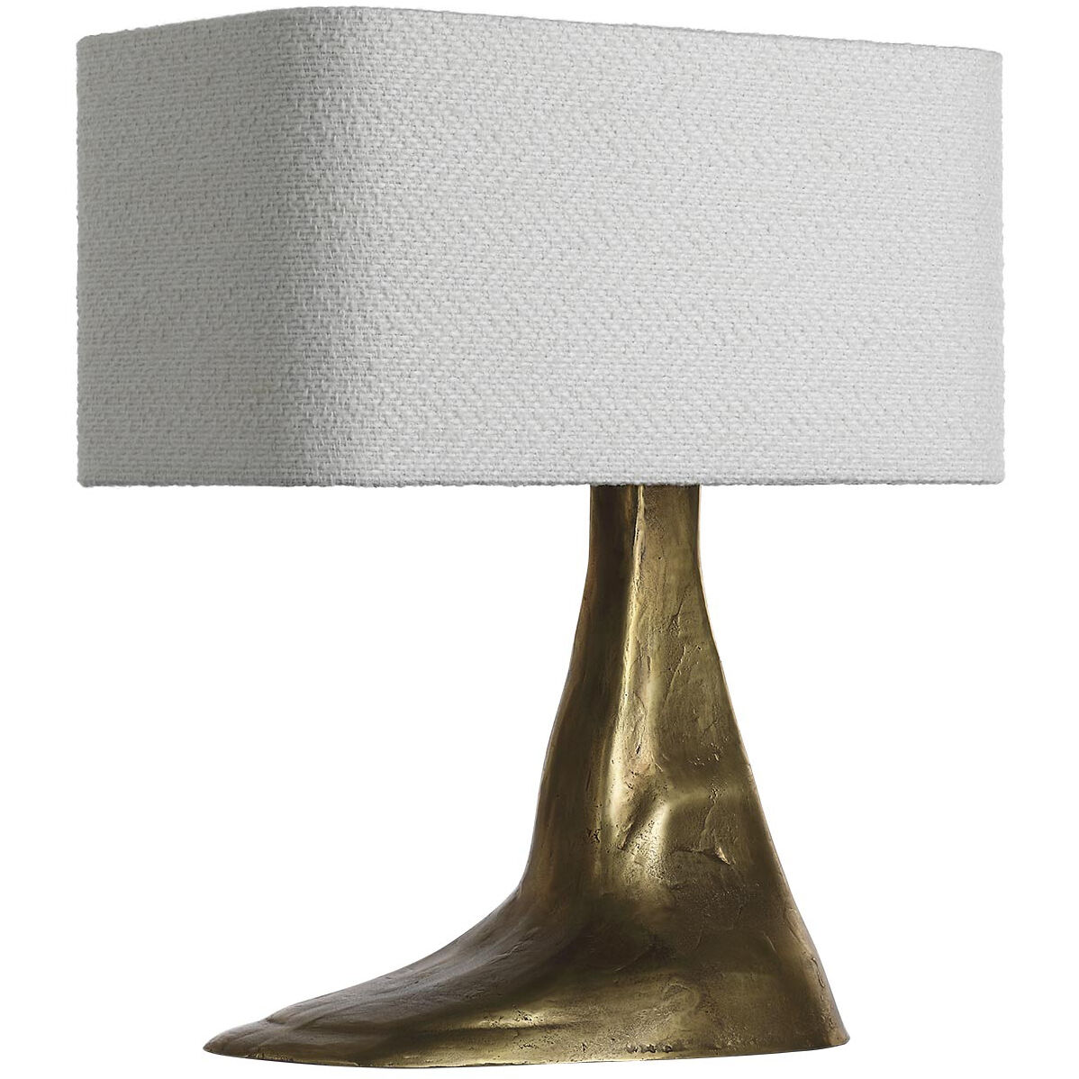 Anne-Marie Barton Terra-Forma 22.75 inch 8.00 watt Museum Brass Right Table Lamp Portable Light