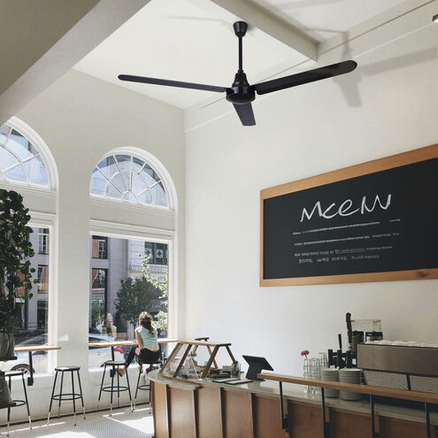 Madison 60 inch Black Industrial Fan