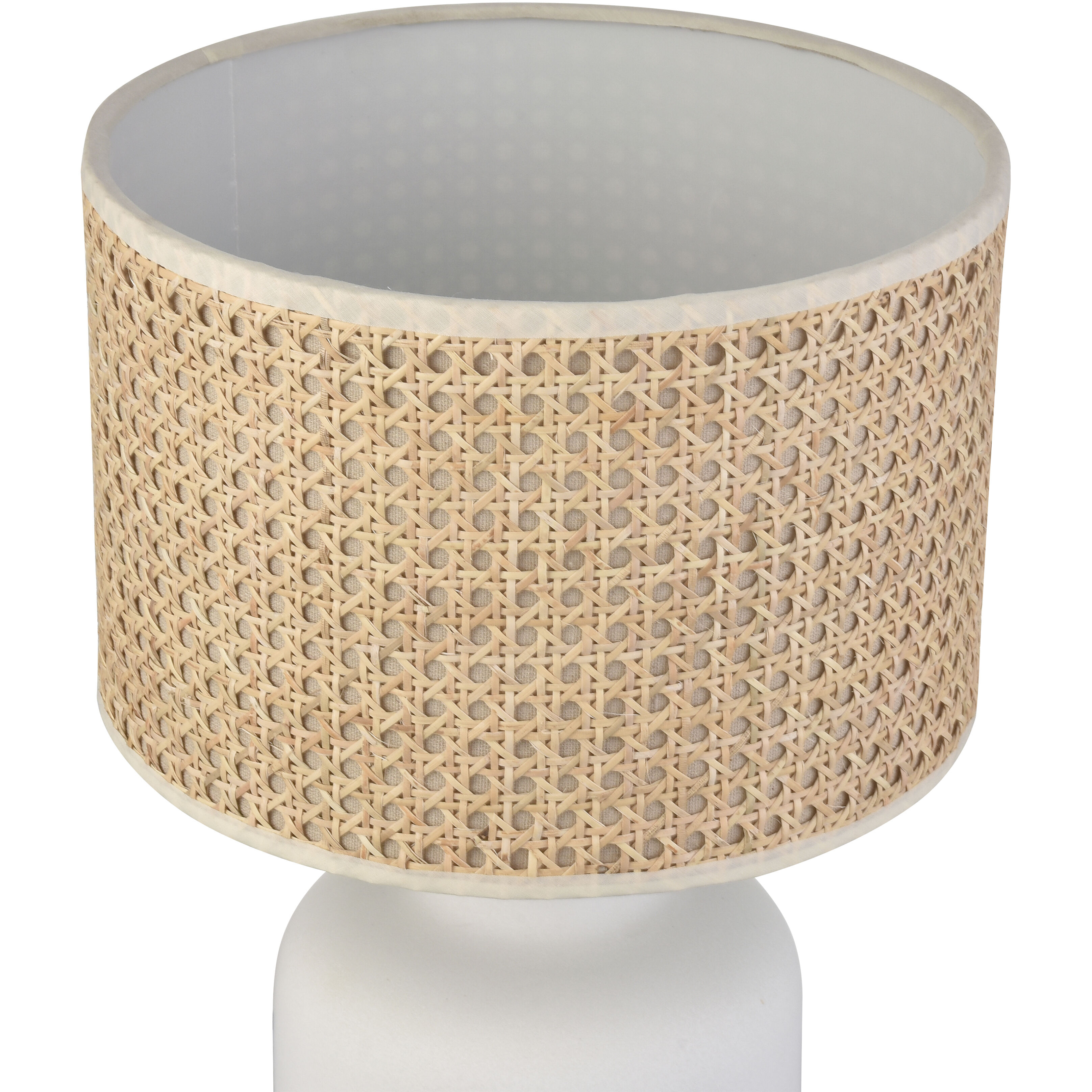 Rockport 17 inch 60 watt Matte White Table Lamp Portable Light