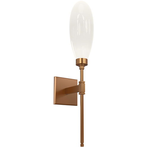 Fiori LED 4.5 inch Novel Brass Indoor Sconce Wall Light, Belvedere