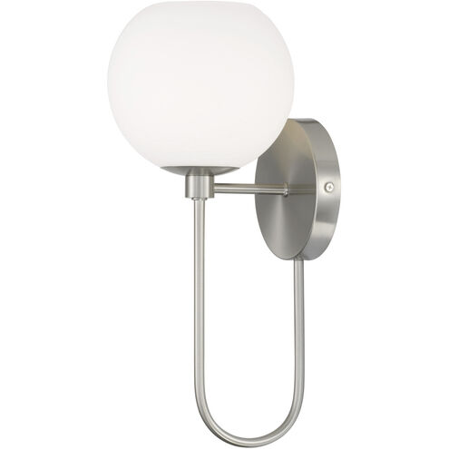 Ansley 1 Light 6.5 inch Brushed Nickel Sconce Wall Light