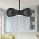 Alora Mood Willow 3 Light 16 inch Matte Black Pendant Ceiling Light