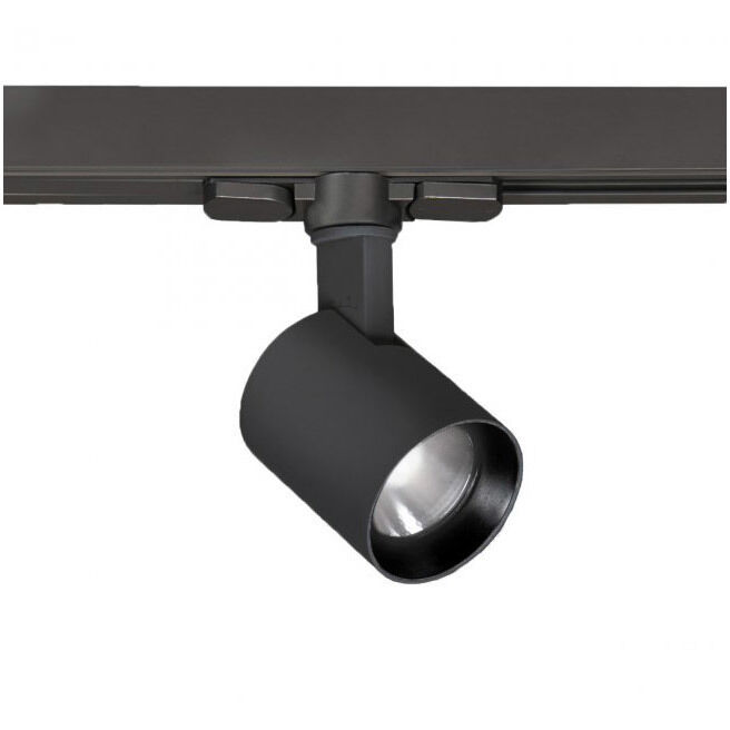 Lucio 1 Light 120 Black Track Head Ceiling Light in Flood, 85, 3500K