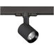 Lucio 1 Light 120 Black Track Head Ceiling Light in Flood, 85, 3500K