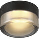 Masso 5 inch Matte Black Flush Mount Ceiling Light