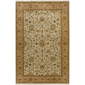 Museum 108 X 72 inch Mustard / Brown / Dusty Sage / Ivory Handmade Rug