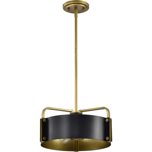 Altos 3 Light 14 inch Matte Black Pendant Ceiling Light