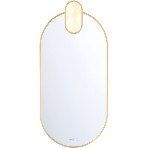 Mrissa 45 X 21 inch Gold Mirror