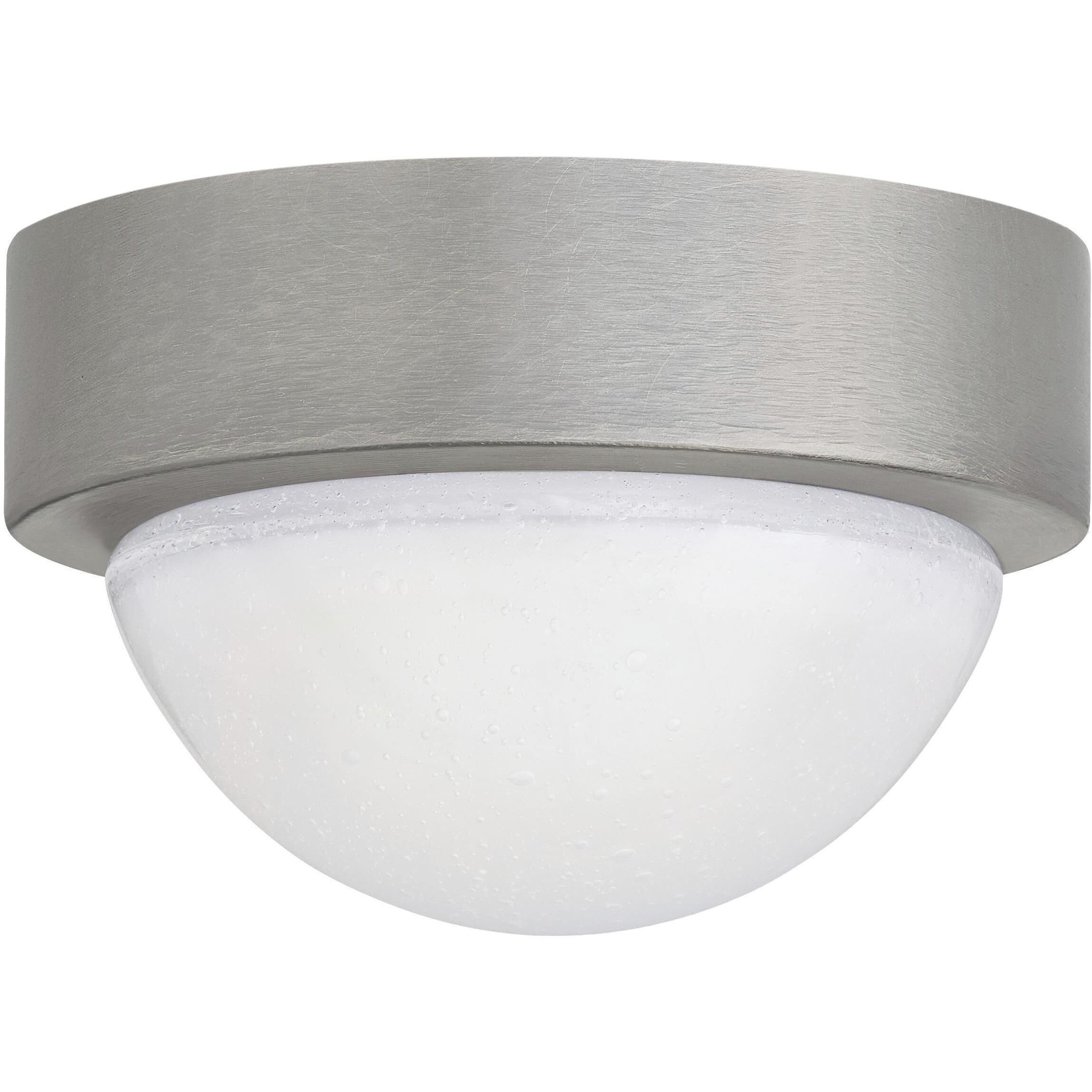 Lennon 1 Light 5.5 inch Vintage Silver Flush Mount Ceiling Light