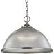 Liberty Park 1 Light 15 inch Brushed Nickel Pendant Ceiling Light