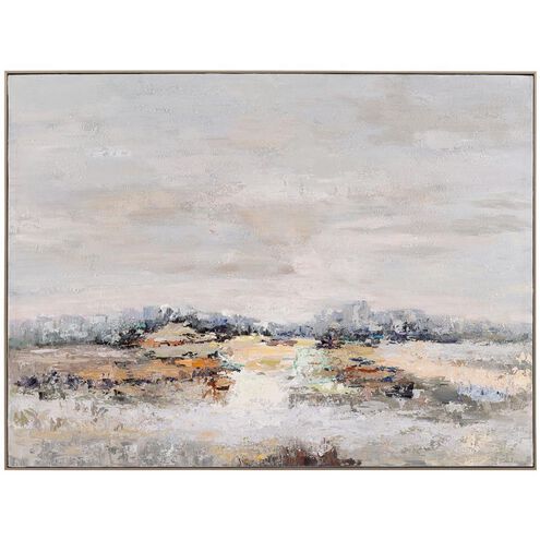 Tony Fey's Hushed Horizon 49 X 37 inch Painting