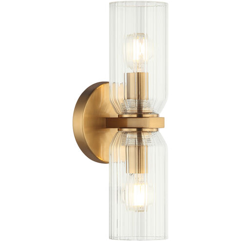 Westlock Wall Sconce Wall Light in Aged Gold Brass