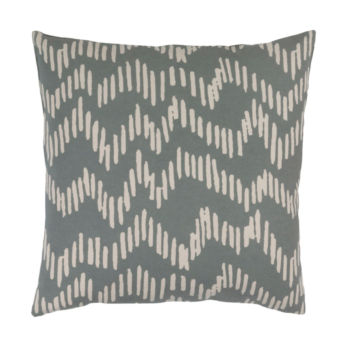 Somerset 20 X 20 inch Medium Gray and Beige Throw Pillow