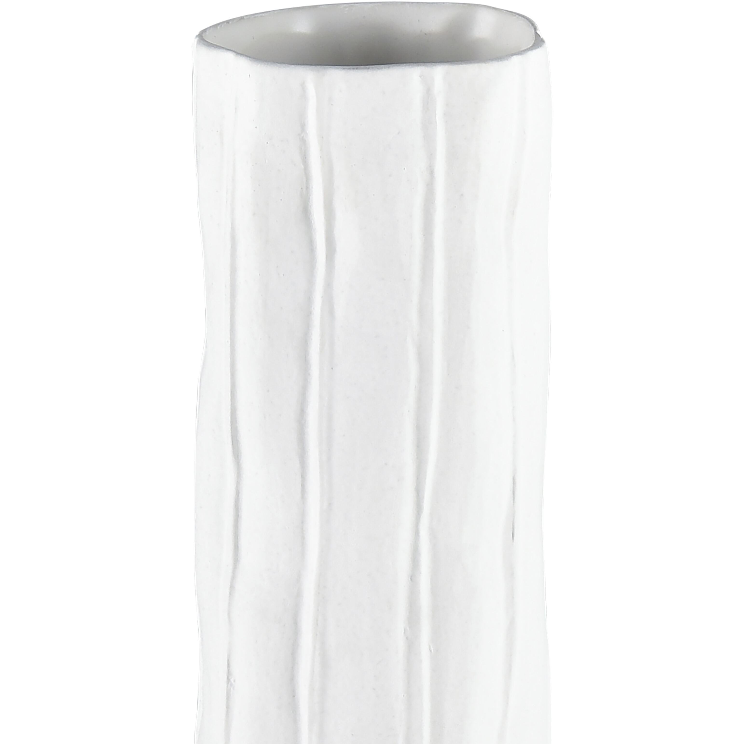 Clark 11.75 X 3.25 inch Vase in Matte White