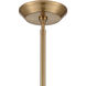 Starburst 29 Light 48 inch Satin Brass Chandelier Ceiling Light