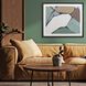 Abstract Collection Green Framed Art